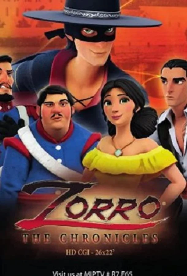 Постер к Хроники Зорро (1 сезон)